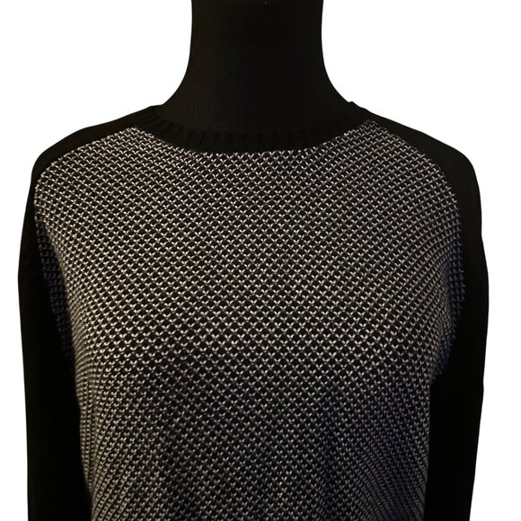 Roebuck & Co. black and white size M sweater - Picture 5 of 7